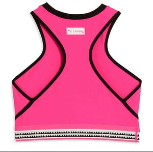 Puma x lemlem Womens Cropped Training Tank Pink